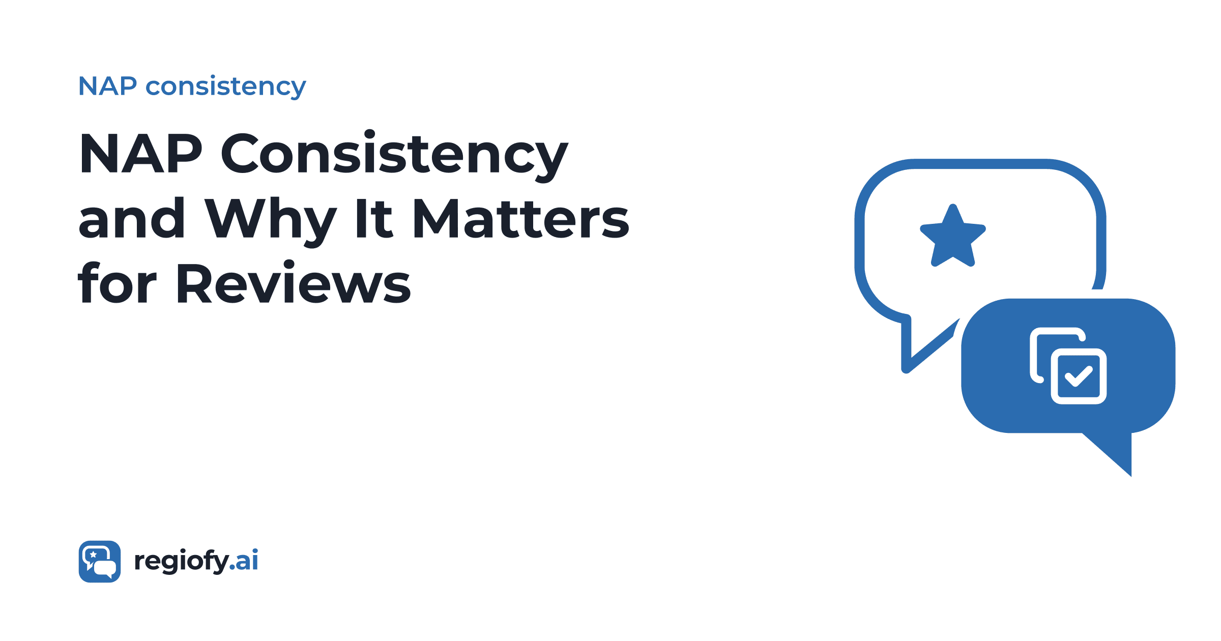 NAP Consistency and Why It Matters for Reviews