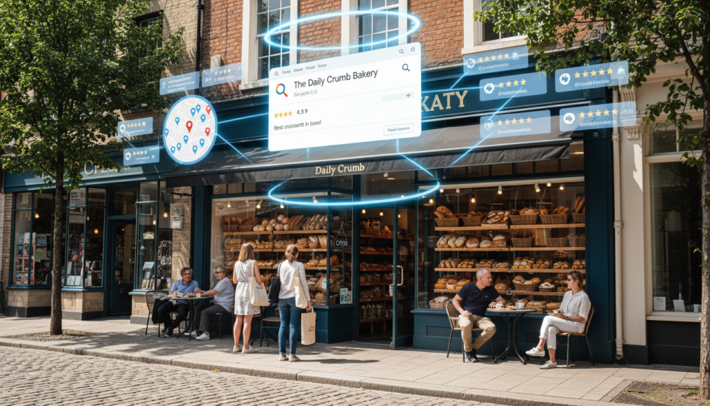 Business with strong local search presence due to NAP consistency