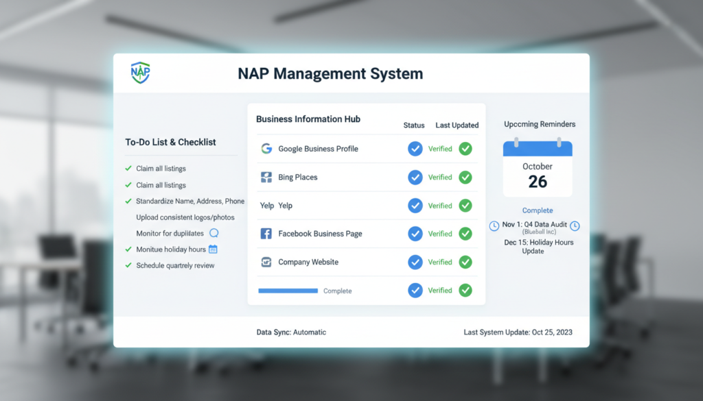 Organized NAP management system