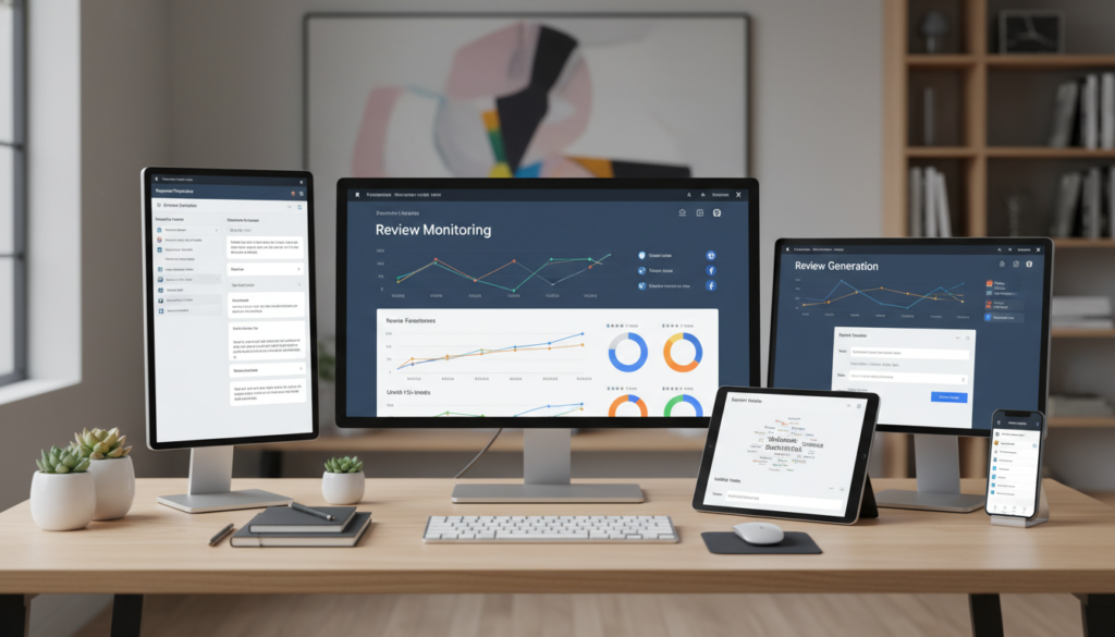 Various review management tools and resources that comply with Google review policy
